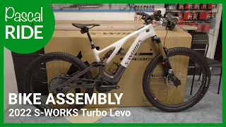 (ASMR) Specialized S-Works Turbo Levo 2022 | From the Box to the Store | Assembly