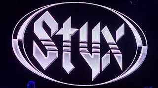 Styx 2023 Sept.21 full concert from ninth row at Puyallup Washington State Fair