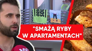 Restaurator z Łeby ujawnia. Turyści nad morzem "smażą ryby w apartamentach"