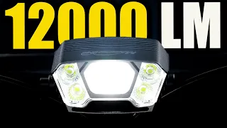 Shockingly Bright E-Bike Light Created MONTEER 12000 Lumens!