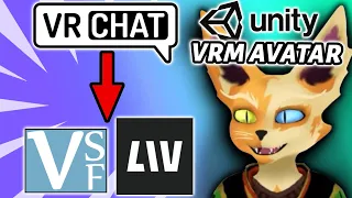 How to Convert a VRChat avatar to vrm for VSeeFace, LIV, Beat Saber, and many other VTuber apps