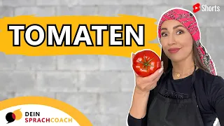 TOMATEN🍅 auf Deutsch (Deutsch lernen | Wortschatz erweitern | Learn German) #Shorts