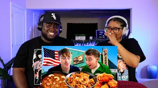Kidd and Cee Reacts To Brits try Louisiana Soul Food for the First Time!