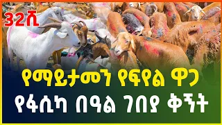 የበግ እና የፍየል ዋጋ ! የ2016 ፋሲካ በዓል ገበያ ቅኝት ! | Easter holiday market | Gebeya media | Ethiopia