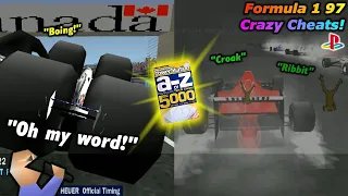 Formula 1 97 - Crazy Cheats! 🐸 [PS1 PAL]