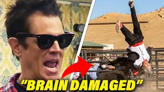 Johnny Knoxville Got Brain Damage from THIS Jackass Stunt!