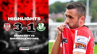 HIGHLIGHTS - Derry City 3-1 Shamrock Rovers - AET - Extra.ie FAI Cup Quarter-Final - 18/09/2022