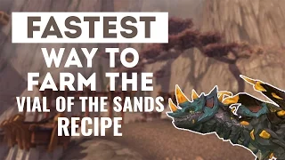 Fastest Way to Farm the Vial of the Sands Recipe!