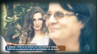 Após 20 anos, Mirella reencontra os pais do cantor Dinho