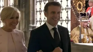 Brigitte Macron crée la polémique : elle ne respecte pas le protocole au couronnement de Charles III