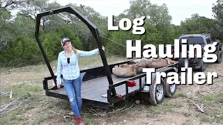 Building A Log Hauling Trailer