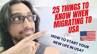 Checklist for the new migrants of USA | Things I wish that I knew before moving to America