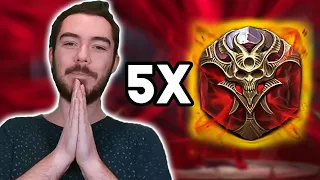 Pulling 5 ETERNAL SOULSTONES for First Ever Soulstone RUSH! | Raid: Shadow Legends