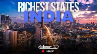 Top 10 Richest States in India with highest GDP 2024 - Bar Chart Race