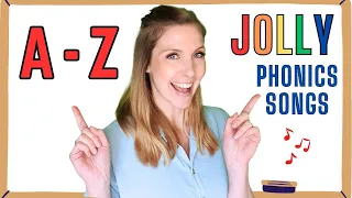 A - Z Phonics Letter Sound Songs | Alphabet Letter Sound Songs | Jolly Phonics Song With Lyrics