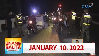 Unang Balita sa Unang Hirit: January 10, 2022 [HD]