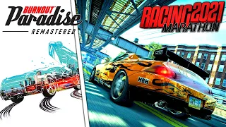 Burnout Paradise Remastered is BROKEN! | Racing Marathon 2021 | KuruHS