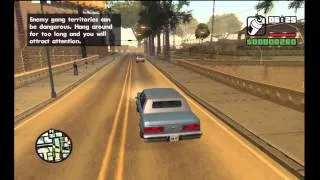 Grand Theft Auto San Andreas: Tagging Up Turf (Mission #3)