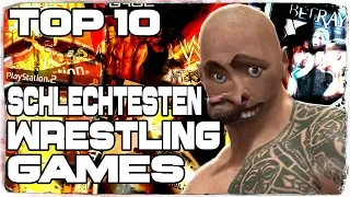 Top 10: Die SCHLECHTESTEN Wrestling-Games ever! (DEUTSCH/GERMAN)