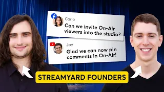 Ask StreamYard - Update To Invite Viewers On Stage! (#268)