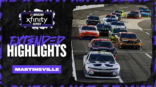 DUDE Wipes 250 at Martinsville Speedway | NASCAR Extended Highlights
