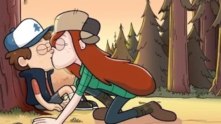 ДИППЕР И ВЕНДИ ЛЮБОВЬ! DIPPER AND WENDY! GRAVITY FALLS! ГРАВИТИ ФОЛЗ!