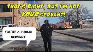 Frauditor hilariously confronted, roasted, and dismissed by no-nonsense officer (EPIC)