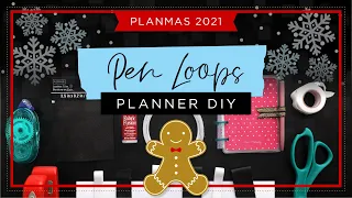 How to Create Custom Pen Loops For Your Planner / Journal / Notebook :: Planner DIY