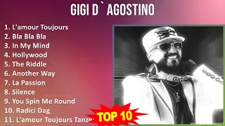 G i g i D ` A g o s t i n o MIX Grandes Exitos, Best Songs ~ 1990s Music ~ Top Electronic, Club ...