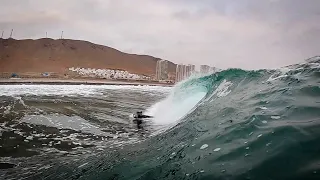 Small FUN SHALLOW Reef w/ Tristan Roberts and Jared Houston - Antofagasta, Chile | Raw POV