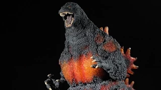 X-Plus Gigantic Series Godzilla 1995 (Burning Godzilla) Review