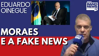 Oinegue: Alexandre de Moraes e o evento patrocinado por empresa condenada por fake news