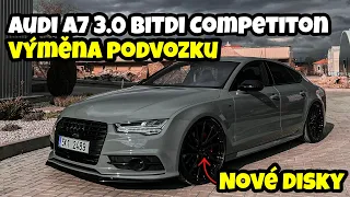 Audi A7 3.0 BiTDi: výškovo nastaviteľný podvozok, nové disky a dokonalý vzhľad! | Rngd