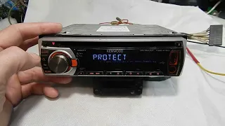 Kenwood  разблокировать защиту Protect