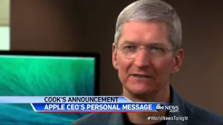Tim Cook Reveals a Personal Message