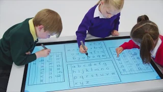 Interactive tables for education