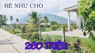 Rẻ Như Cho 260 Triệu là mua được miếng đất hướng Đông Nam nằm trong khu vực thành phố Tây Ninh