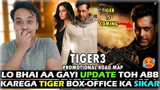 Tiger 3 Movie Promotional Road Map Updates | Tiger 3 Teaser Trailer Release Date Update | TIGER3