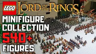 MY LEGO LOTR 540+ MINIFIGURE COLLECTION!