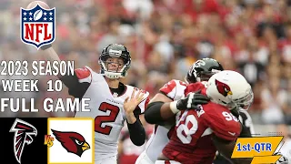 Atlanta Falcons vs Arizona Cardinals FULL GAME 1st 11/12/23 Week 10 | NFL Highlights Today