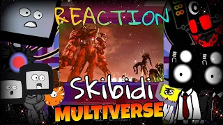 Skibidi toilet + Skibidi Multiverse Reacts to Skibidi Multiverse 024 Skits◘Bloopers◘Skibidi 70 Part2