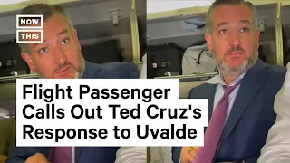 Sen. Ted Cruz Gets Confronted by Plane Passenger