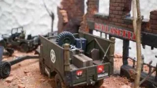 Dioramas Militares Revell (military Dioramas)  1/76 Scale.avi