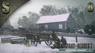 Перепрохождение Company of Heroes 2: Ardennes Assault ( Уран ) #8