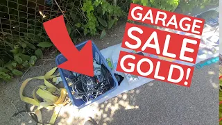 This garage sale was a VIDEO GAME GOLD MINE!