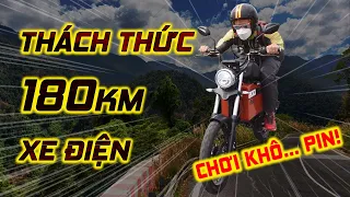 THÁCH THỨC 180KM chỉ với 1 LẦN SẠC - Chơi khô pin cùng Datbike Weaver 200 | Nguyễn Hữu Trí