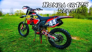 Rebuild  Honda cr125 НОВАЯ ЖИЗНЬ СТАРОГО КРОССОВОГО МОТОЦИКЛА