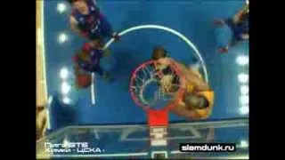 Лига ВТБ. Химки - ЦСКА (хайлайты от slamdunk.ru)