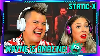 Millennials' Reaction to "Static-x - Bled For Days Live NH 2000" THE WOLF HUNTERZ Jon and Dolly