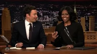 Michelle Obama, Fallon write thank you notes